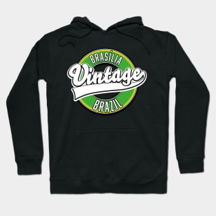 Brasília Brazil vintage logo Hoodie